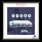 Advertisement for a mattress with features listed, branded by Rows Furniture & Bedding and BedsRus.