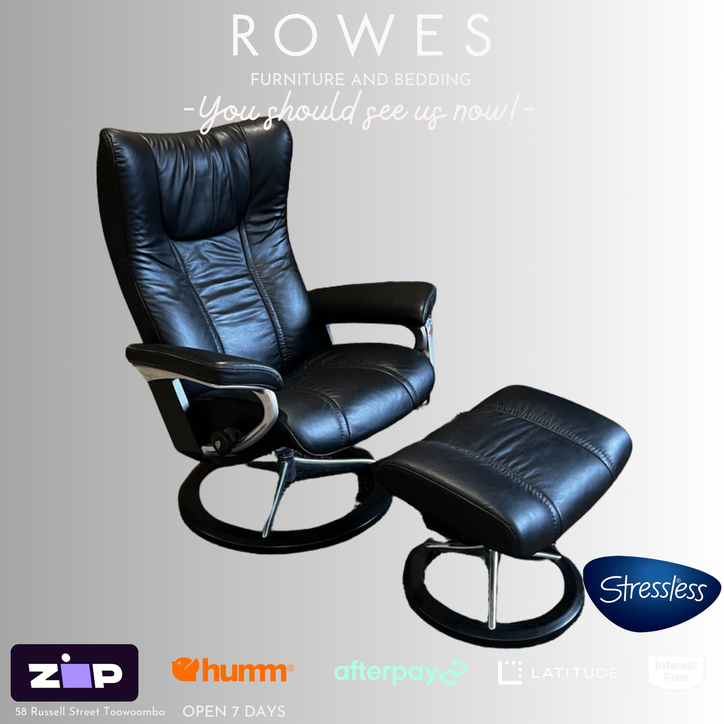 Stressless Leather Recliner