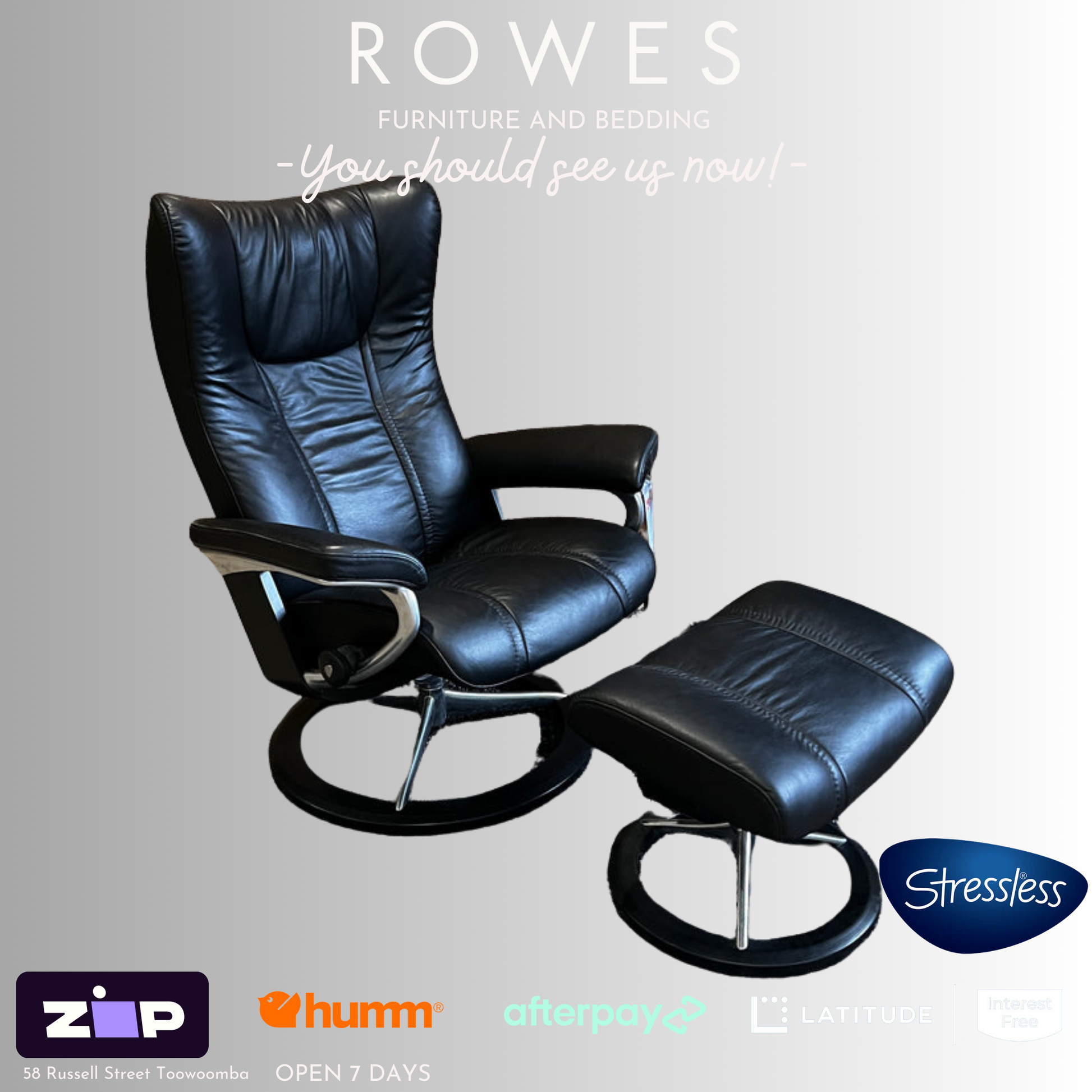 Stressless Leather Recliner