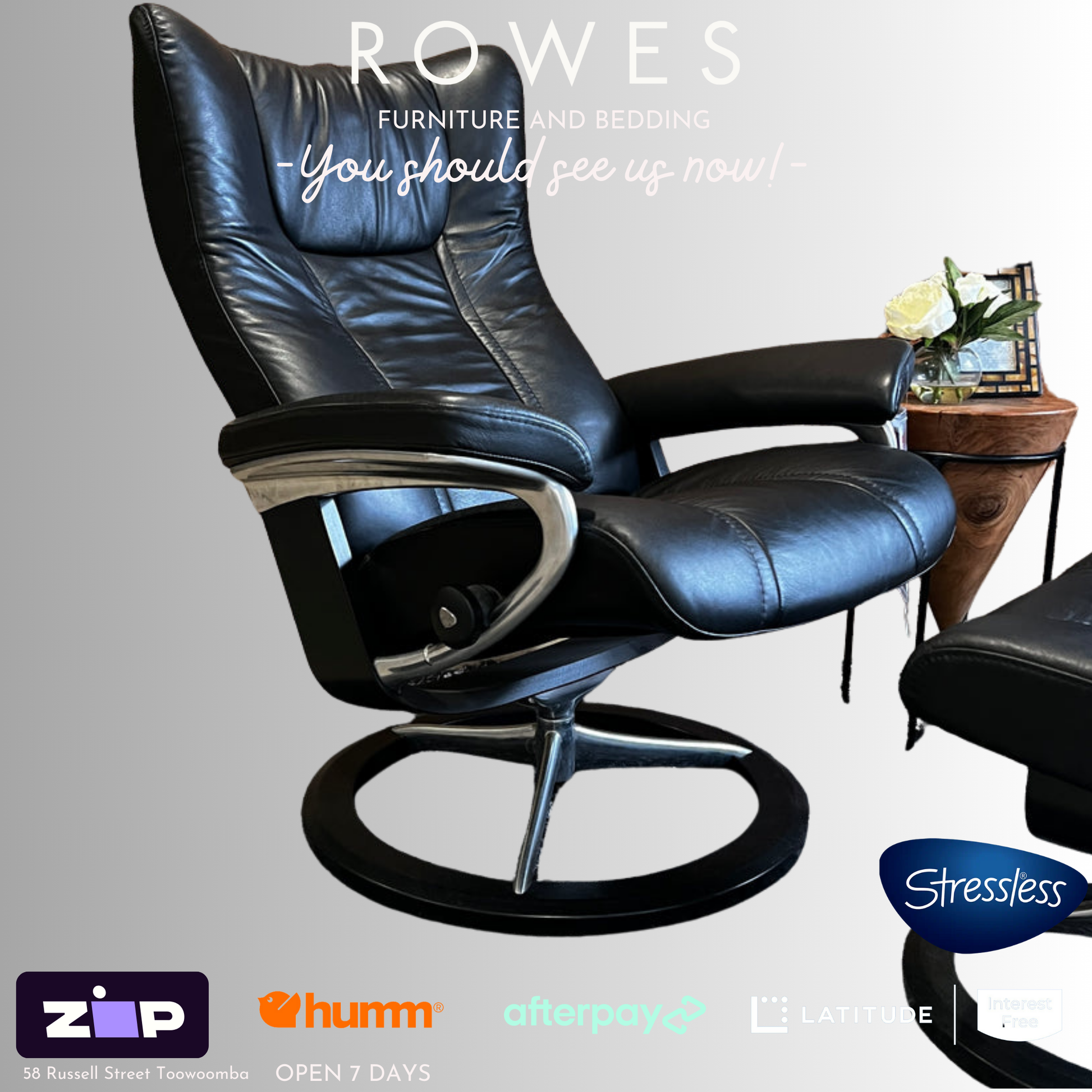 Stressless Leather Recliner