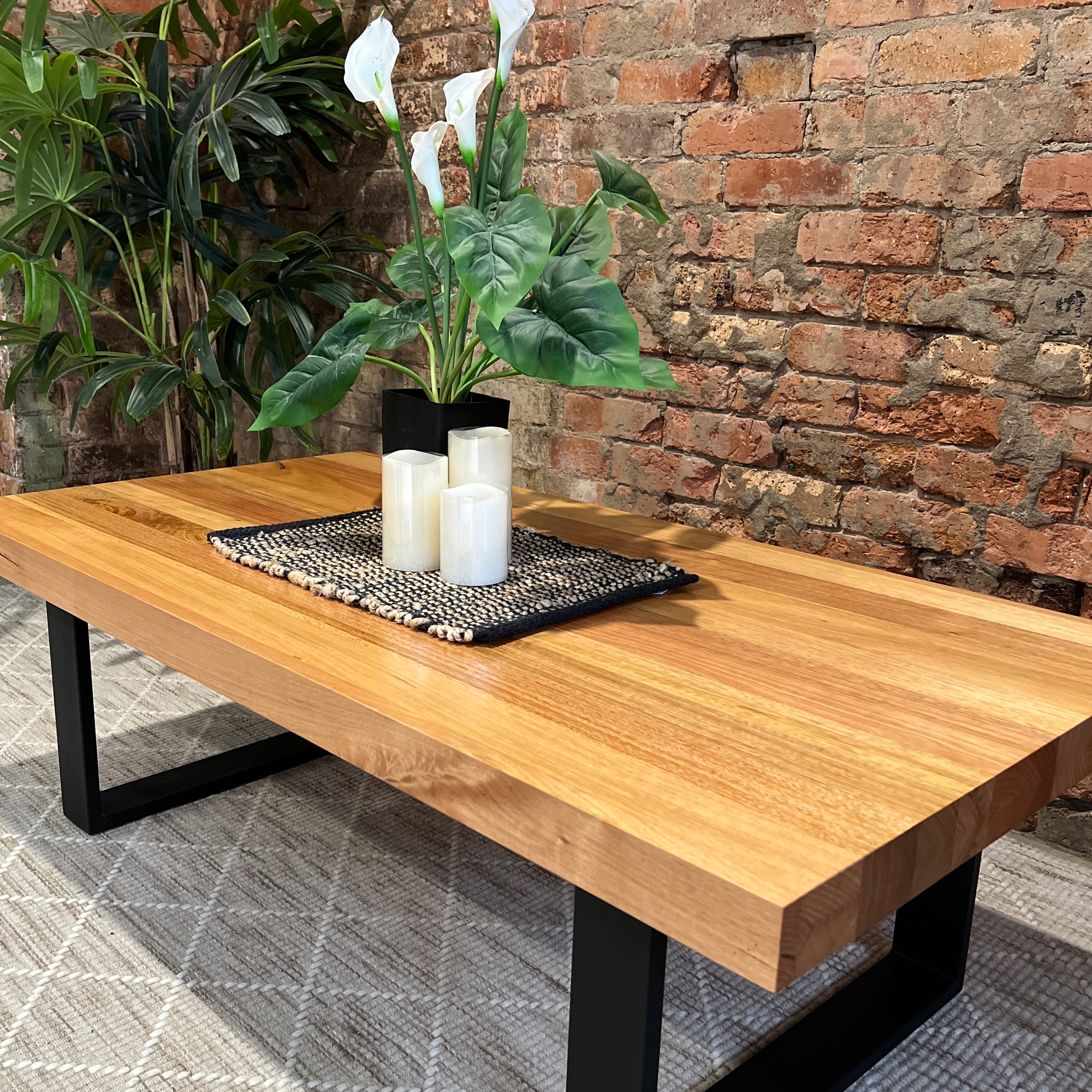 Timber coffee table legs deals