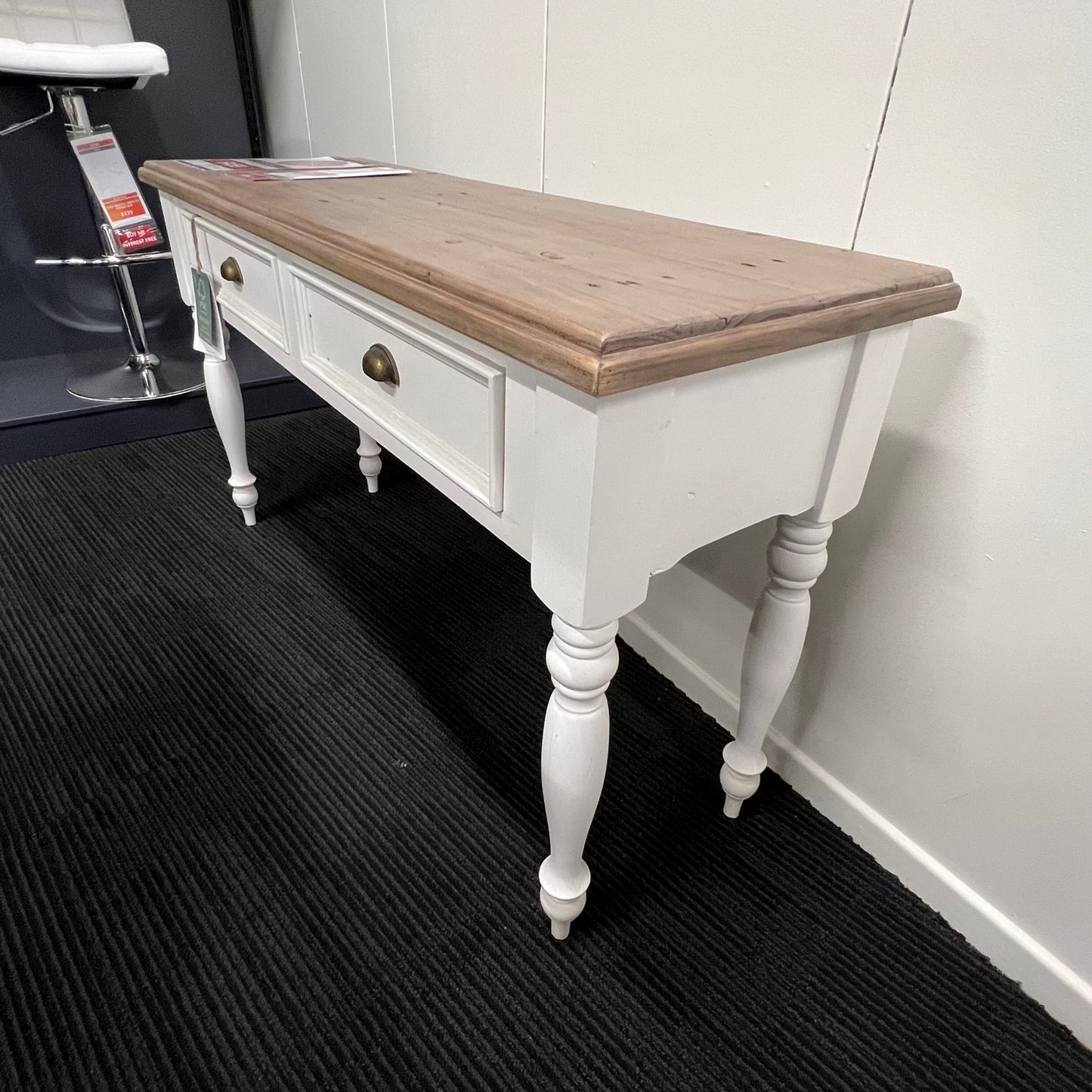 Cornwall 2 Drawer Hall Table - Floorstock Clearance